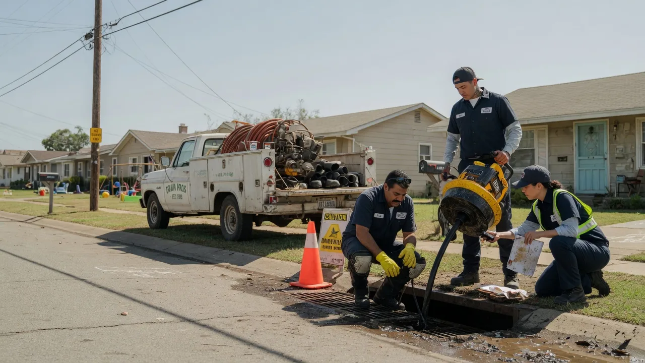 Drain Cleaning in Crowder, MS near me